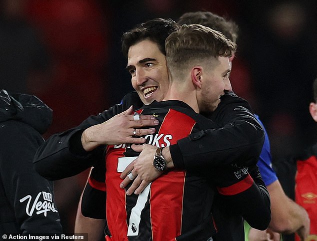 Bournemouth 1-0 Everton: David Brooks scores the last winning goal for Andoni Iraola's team just SIX minutes after coming off the bench