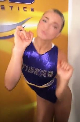 Olivia Dunne performs 'Donald Trump dance' with LSU teammate Kylie Coen