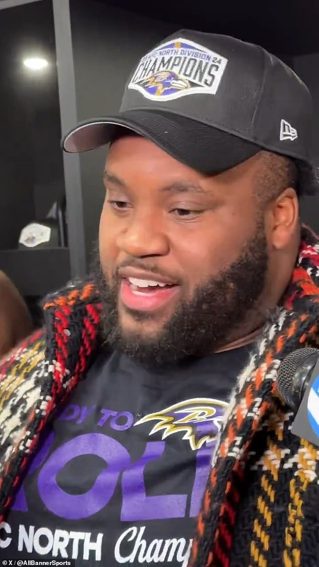 Ravens' 355-pound star Michael Pierce has hilarious revelation after viral interception sent NFL fans into a frenzy