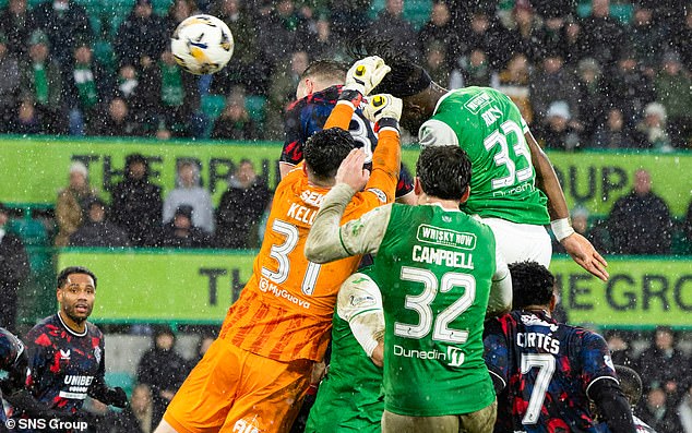 HIBS 3 RANGERS 3 Same old movie for Clement as his team delivers festive encore on the road