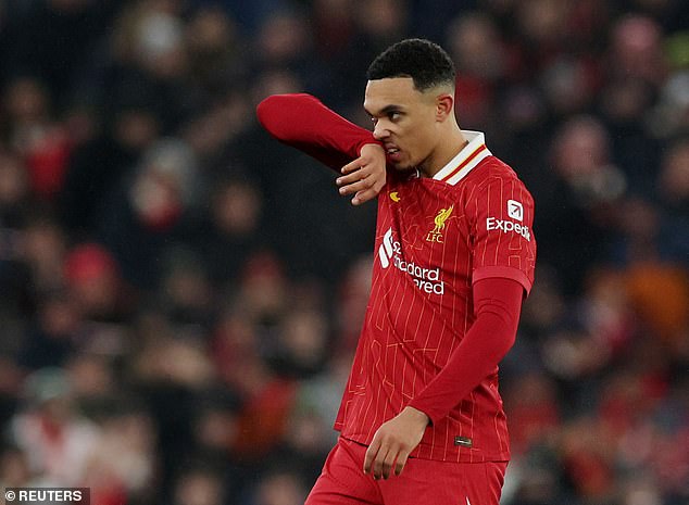 Arne Slot denies claims that Trent Alexander-Arnold's disappointing performance against Man United was due to interest from Real Madrid