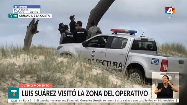 Luis Suárez helps prevent a suicide attempt after joining the 20 HOURS rescue effort with his wife Sofía Balbi during the MLS postseason vacation in Uruguay.