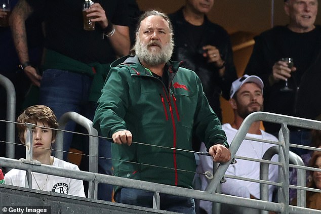 Russell Crowe has criticized claims he is selling his stake in Souths, but this 12-year-old bombshell is fueling speculation he wants out.