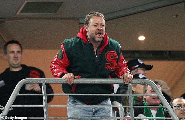 Russell Crowe is accused of hiding the “real” reason why he rejected the explosive report that he is trying to sell his stake in Souths.