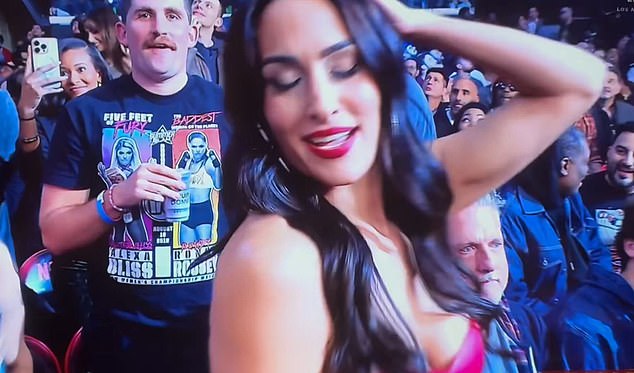 Bill Simmons goes viral for his reaction to the glamorous Nikki Bella dancing for the cameras on WWE RAW