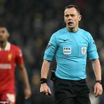 Arne Slot and Ange Postecoglou ridicule the VAR change after the decision was first announced over the stadium loudspeakers in the Carabao Cup clash between Liverpool and Tottenham.