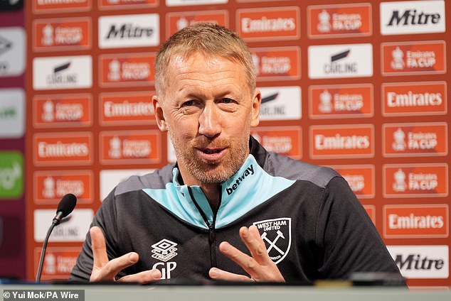 Graham Potter makes comparison with Pep Guardiola in his first interview as West Ham manager and says getting a new job after 21 months away is like “Christmas for adults”