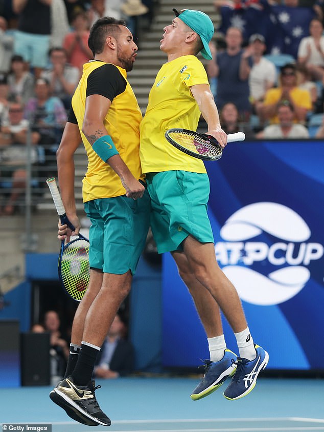 Nick Kyrgios was so confident he could beat Alex de Minaur the first time they played that he brought a beer to the court. Then this happened…