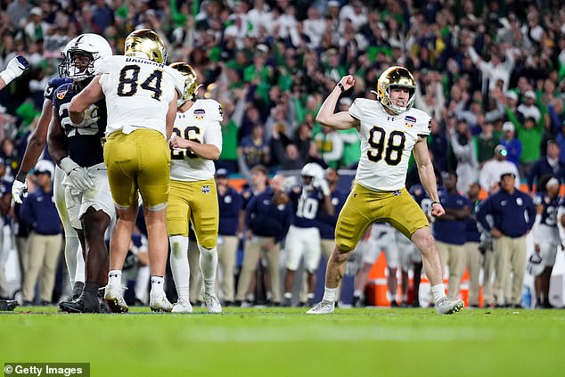 Notre Dame beats the flu, Penn State makes miraculous last-second field goal to advance to national championship