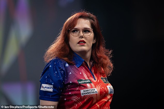 First top-level transgender player QUITS darts for a period for mental health reasons, after calling out female stars who tried to ban his 'toxic bitches'