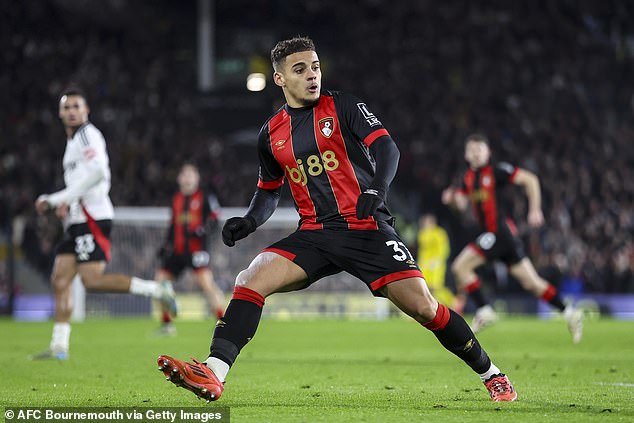 Bournemouth defender Max Aarons in talks with the Spanish giants over a £7.5m loan-to-buy deal after interest from across Europe in the former Norwich right-back.