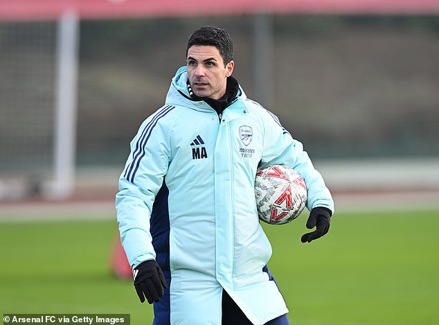 Mikel Arteta insists he will NOT make 'excuses' about the ball ahead of FA Cup clash with Man United… after Arsenal boss bizarrely blamed ball used in Carabao Cup defeat to Newcastle