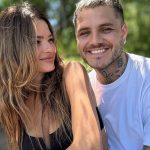 Mauro Icardi goes public with his new girlfriend after messy divorce from Wanda Nara, days after the Galatasaray star's X-rated sexual text messages to his ex-wife were revealed