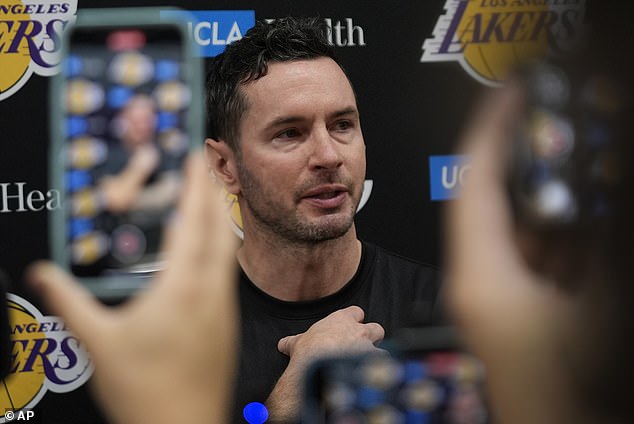 Los Angeles Lakers coach JJ Redick describes the anguish of losing his home in the Palisades fire: 'I wasn't prepared'