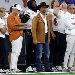 Fans were divided over Matthew McConaughey's air time on ESPN as he watches Texas fall to Ohio State in the Cotton Bowl.