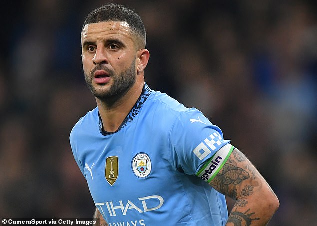 Revealed: Reason behind Kyle Walker's FA Cup absence as Pep Guardiola posts blunt three-word update on star's future at Etihad amid 'Saudi Arabia links'