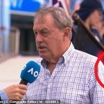 Worrying moment when ball girl collapses on camera before playing at Australian Open