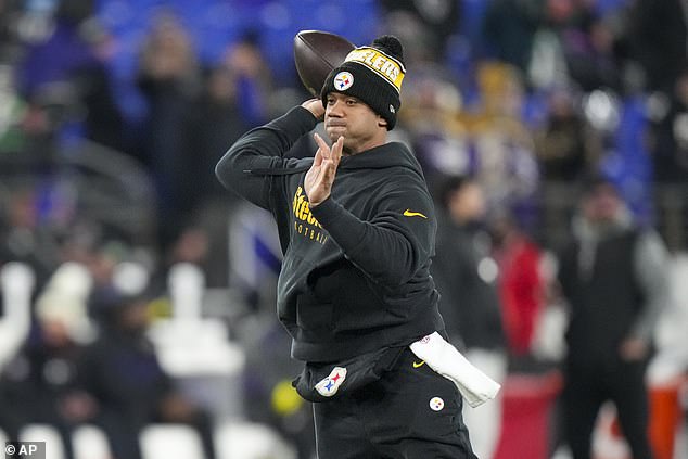 Steelers fans are completely on board with Russell Wilson after Pittsburgh's playoff embarrassment against the Ravens.