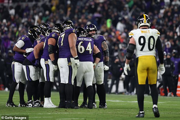 NFL fans left speechless as Ravens-Steelers playoff game delayed for very peculiar reason