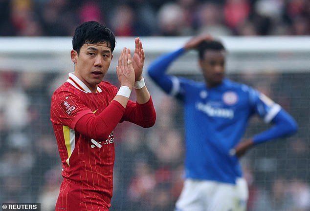 Wataru Endo reveals surprising difference between Arne Slot and Jurgen Klopp as Liverpool remain in the hunt on all four fronts