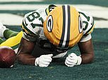 Terrifying moment: Packers star Romeo Doubs leaves NFL playoff game after brutally hitting head on turf