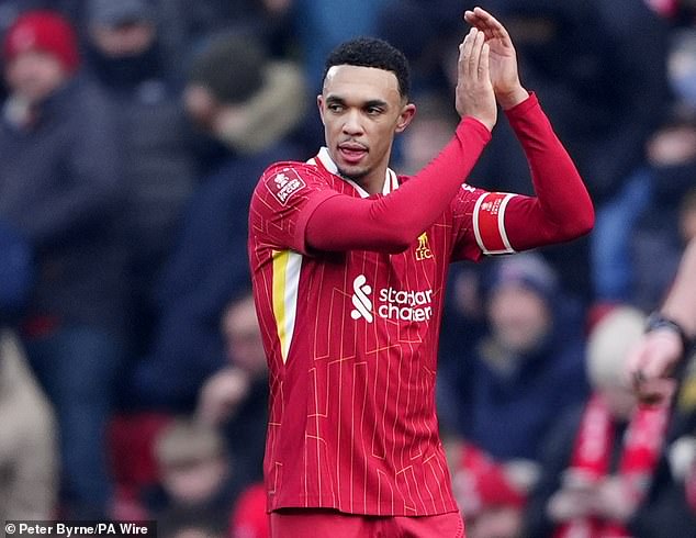 Trent Alexander-Arnold shares touching moment with his boyhood manager after Liverpool's FA Cup win as Reds star rekindles relationship at Anfield