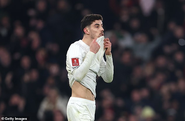 Why timid Kai Havertz has become Arsenal's scapegoat, writes SAMI MOKBEL after the German missed a glorious chance to score the winning goal against Man United ahead of their FA Cup exit