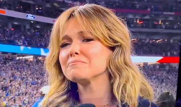 NFL fans accuse Rachel Platten of unpatriotic act in 'dramatic' anthem performance before Rams' playoff win