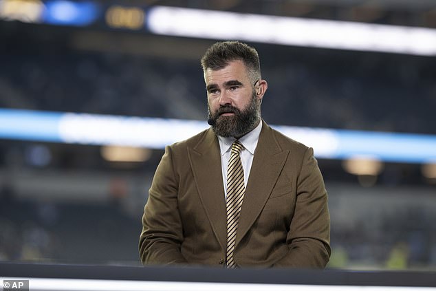 Jason Kelce's attendance at Chiefs-Texans was revealed after Travis confirmed that Taylor Swift would be at the game.