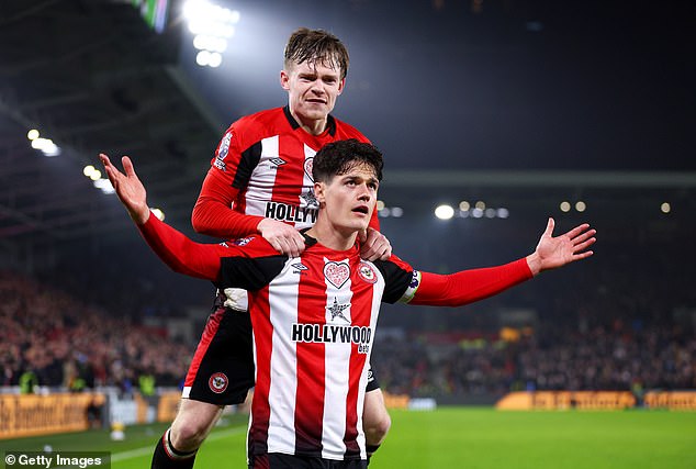 Brentford 2-2 Man City: Pep Guardiola's side lose 2-0 lead as Christian Norgaard's 92nd-minute header gives Bees a point after Phil Foden's brace