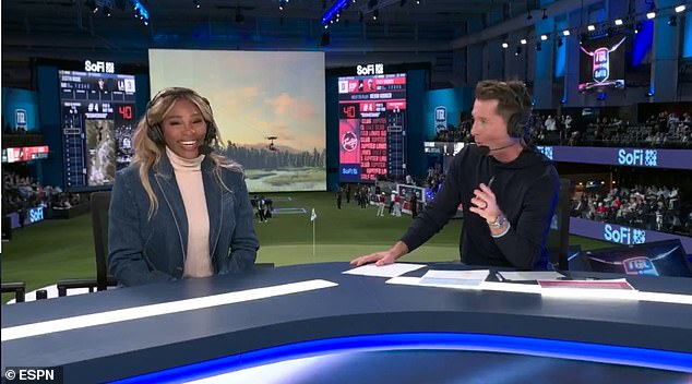 Serena Williams is savagely attacked by golf fans for her appearance at Tiger Woods' TGL: “I'd rather have a root canal”