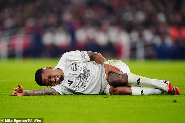 Arsenal stars will pay tribute to Gabriel Jesus ahead of the north London derby against Tottenham, after the Brazilian suffered an anterior cruciate ligament injury in the FA Cup defeat to Man United.