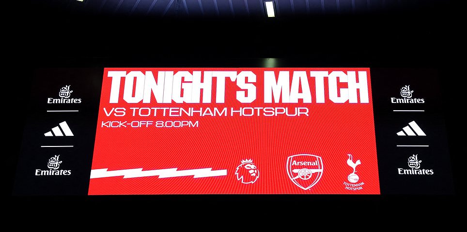 Arsenal vs Tottenham – Premier League: Live results, team news and updates as Mikel Arteta's men host bitter rivals in the North London Derby, plus action from Wednesday night's other league matches