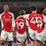 Arsenal 2-1 Tottenham: Gunners revive Premier League title hopes with comeback in north London derby