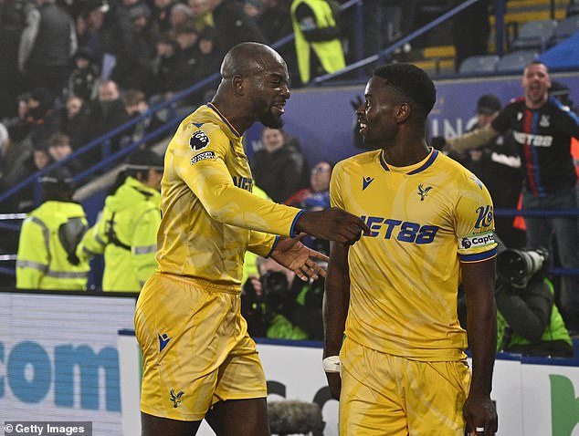 Leicester 0-2 Crystal Palace: Foxes stuck in relegation zone after sixth straight defeat as Eagles leapfrog Manchester United into 14th after goals from Jean-Philippe Mateta and Marc Guehi