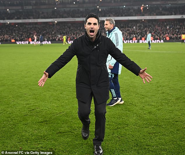 Mikel Arteta insists Arsenal are “STILL in the title race” and says victory over north London rivals Tottenham was a “gift” for fans as Gunners close gap on Liverpool to four points.