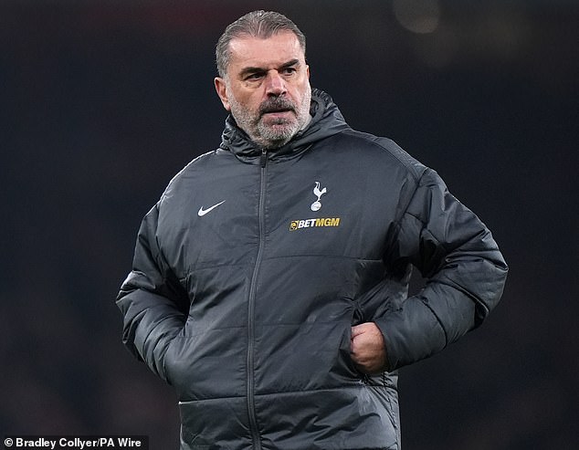 Ange Postecoglou takes “responsibility” for Tottenham's “unacceptable” performance in the North London derby defeat to bitter rivals Arsenal, calling it “not nearly good enough.”