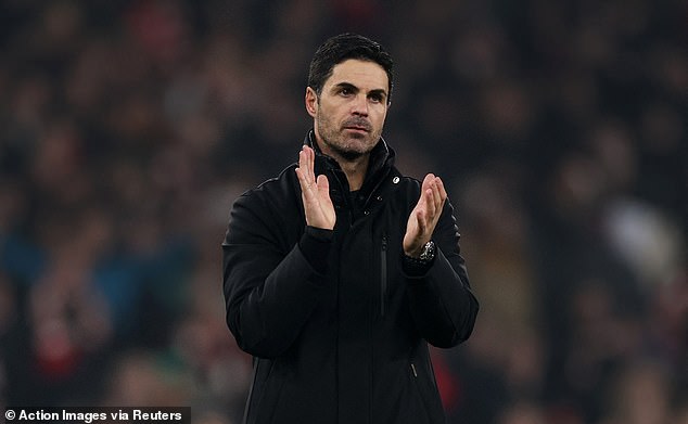 Mikel Arteta reveals Arsenal are “actively looking” to sign a striker THIS MONTH to lead the Gunners to the title after losing Bukayo Saka and Gabriel Jesus to long-term injuries.