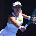 Emma Raducanu battles injury to reach Australian Open third round with win over Amanda Anisimova