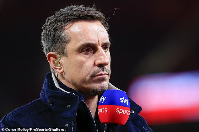 Gary Neville warns Mikel Arteta his Arsenal team 'could turn on Nicolas Jover' as the Manchester United legend doubles down on claims the set-piece coach is the 'most annoying man in football'.