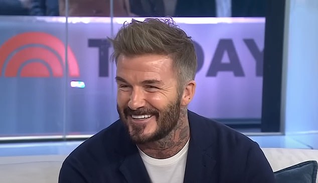 David Beckham surprises his fans with his 'swollen' face on NBC's Today Show: 'It's in decline, horrible'