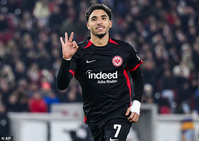 Manchester City reach verbal agreement with Eintracht Frankfurt for £67m for striker Omar Marmoush, and January spending spree far from over