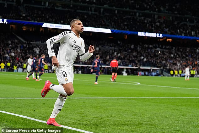 Kylian Mbappé scores a brilliant solo goal after collecting the ball in his OWN HALF to help lead Real Madrid to the Copa del Rey quarter-finals.