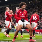 Joshua Zirkzee avoids penalty for rude celebration during Man United's win over Southampton but is 'reminded of his responsibilities'