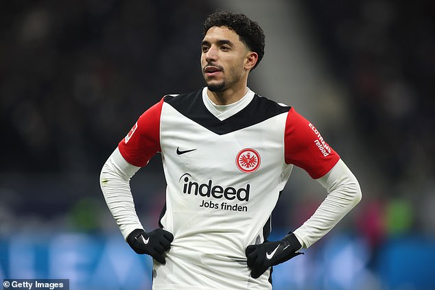 Eintracht Frankfurt update Omar Marmoush ahead of clash with Borussia Dortmund as striker is left out of squad amid talks with Manchester City