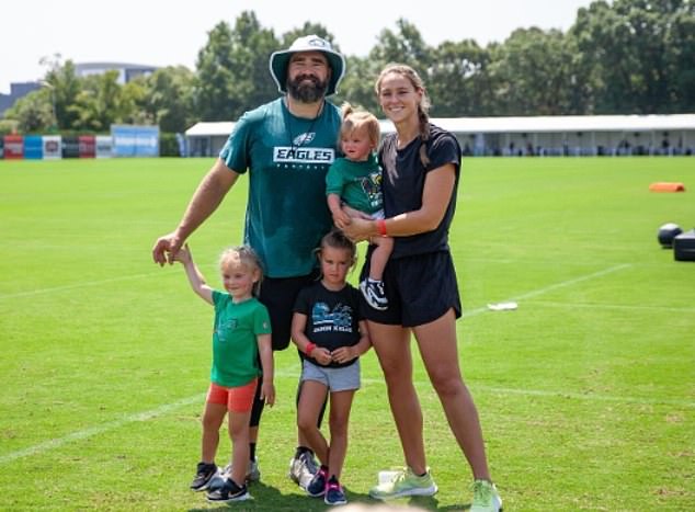 Jason Kelce reveals the sports he wants his three daughters to play