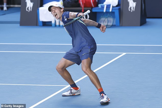 Determined Alex de Minaur fights to book his place in the fourth round of the Australian Open with a brave comeback against Francisco Cerundolo