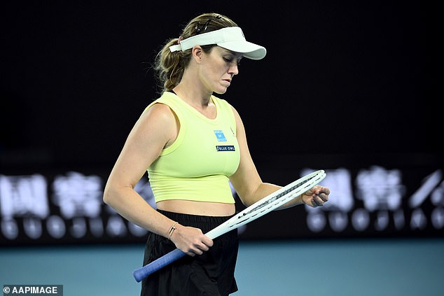 Danielle Collins is booed off court as she crashes out of the Australian Open following loss to Madison Keys, two days after mocking booers.