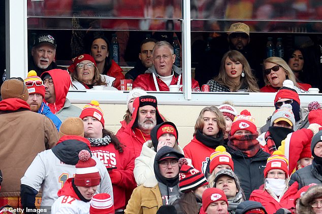 Caitlin Clark Joins Taylor Swift in Travis Kelce's VIP Suite to Cheer on the Kansas City Chiefs in the NFL Playoffs