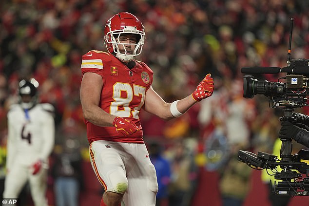 Travis Kelce praised by Chiefs teammate Patrick Mahomes after divisional round masterclass